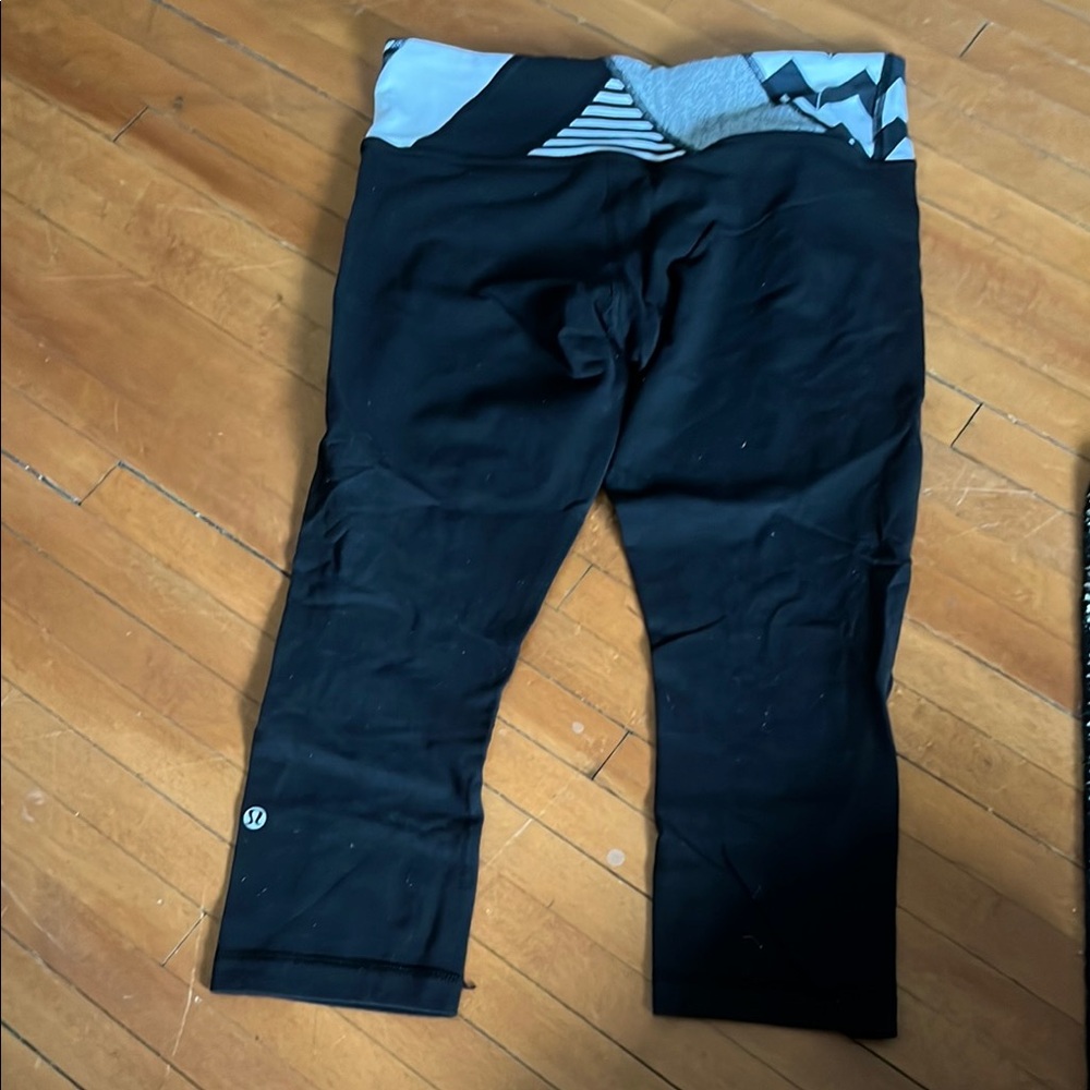 Cropped Reversible Lululemon Leggings